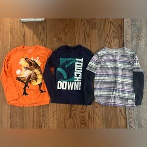 LOT of Boys 5 Tops & 1 Pair of Pants (Carters Osh Kosh Children’s Place) Sz. 5-7